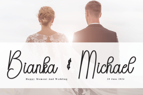 Bride Font - Preview 1