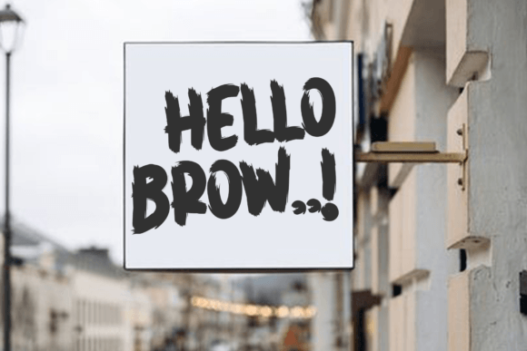 Brush Kraft Font - Preview 3