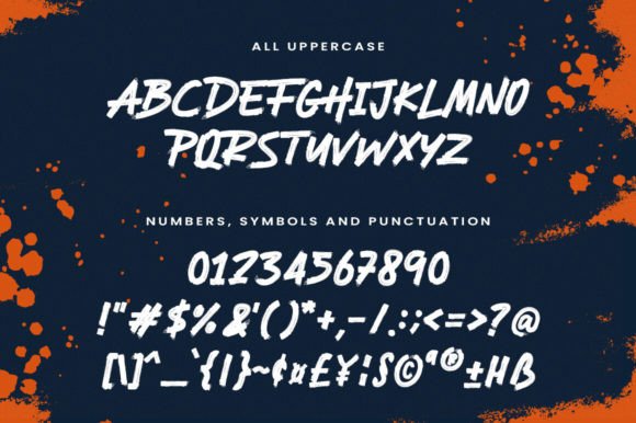 Chener Brush Font - Preview 4