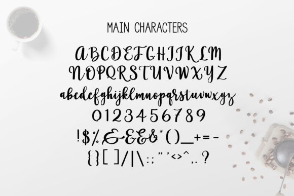 Coffee Shop Script Font - Preview 6