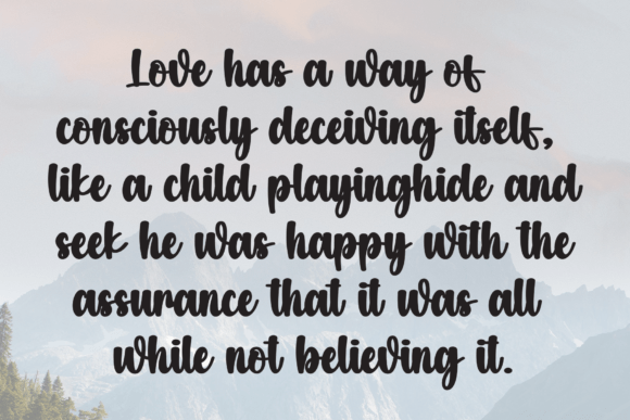 Daddy Yesterday Font - Preview 5
