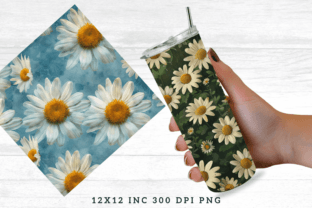 Daisy Digital Paper Bundle Graphic by Regulrcrative · Creative Fabrica