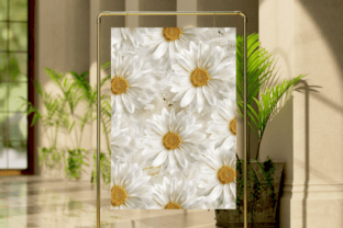 Daisy Digital Paper Bundle Graphic by Regulrcrative · Creative Fabrica