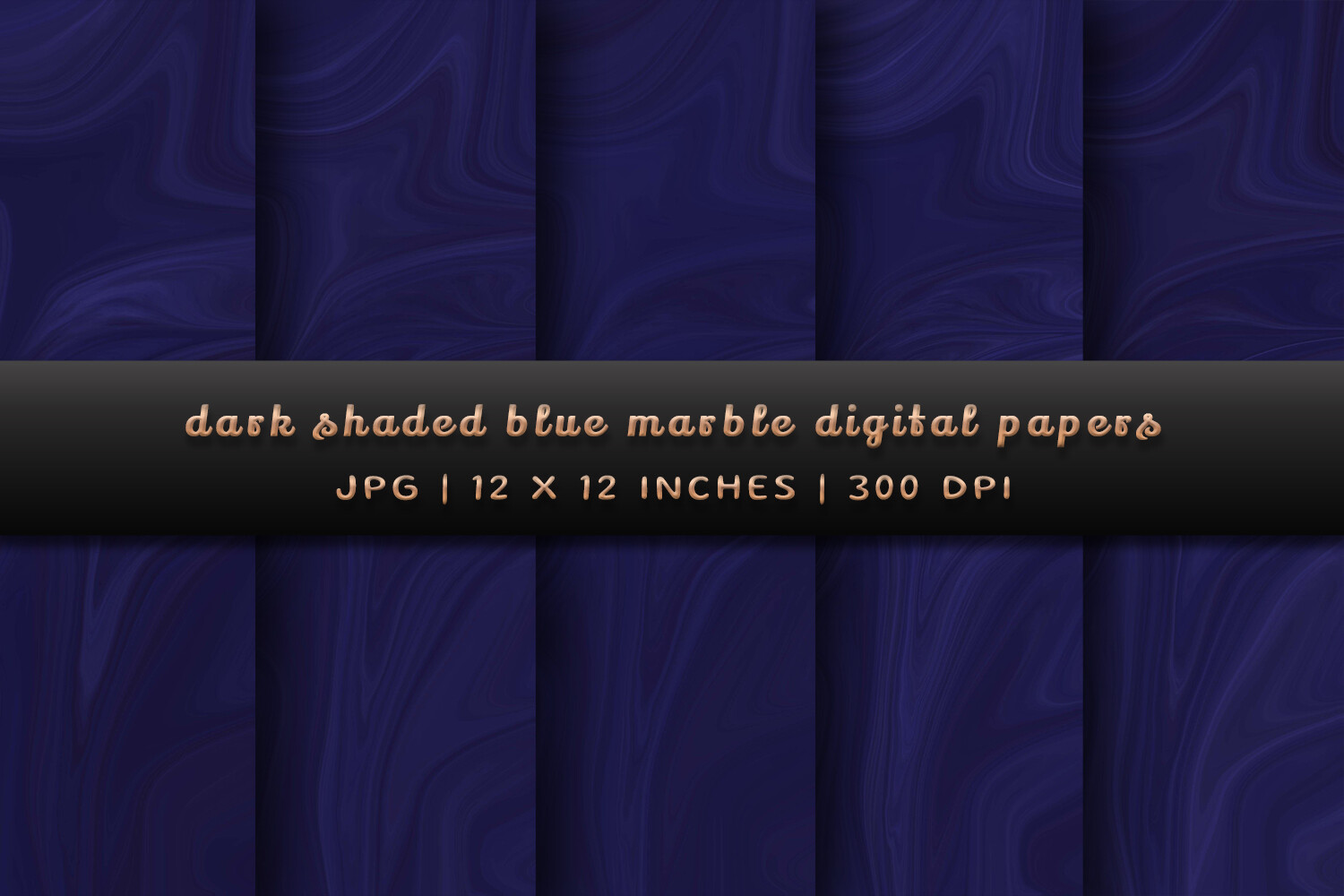Dark Shaded Blue Marble Backgrounds Graphic by Pugazh Logan · Creative ...