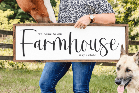 Farmhouse Country Font - Preview 1