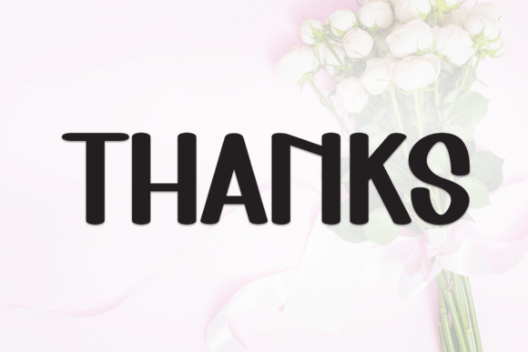 Flower Bucked Font - Preview 6
