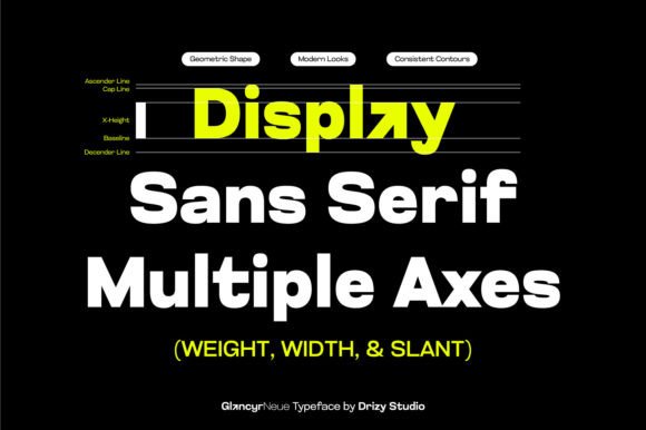 Glancyr Neue Font - Preview 2