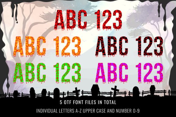 Halloween Hell Scary Font - Preview 1