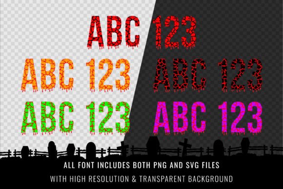 Halloween Hell Scary Font - Preview 2