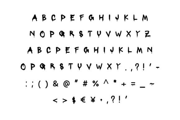 Happy Halloween Font - Preview 1