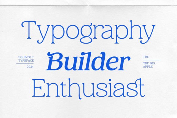 Holimole Font PNG with transparent background - Preview 1