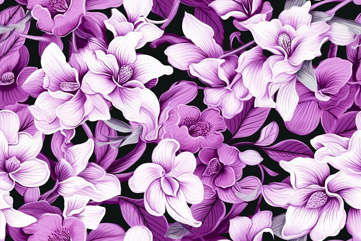 Interior Design Nature Patterns Graphic by Ranya Art Studio · Creative ...