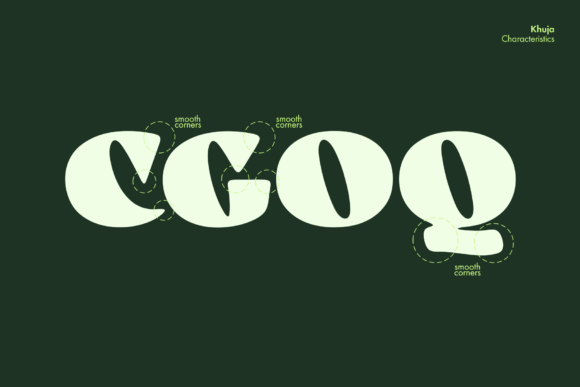 Khuja Smooth Font PNG with transparent background - Preview 2