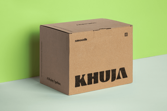 Khuja Smooth Font PNG with transparent background - Preview 3