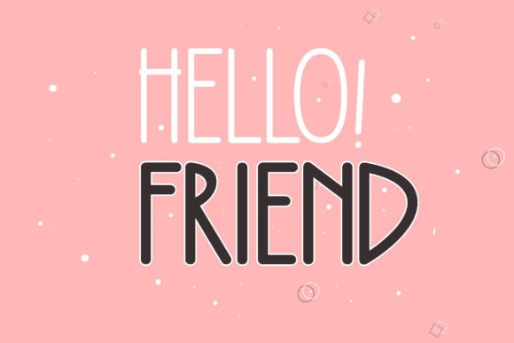 Pushpin Font font preview - 2