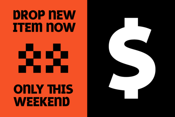 Readway Font PNG with transparent background - Preview 5