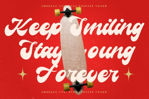 Rockstta Vintage Font PNG with transparent background - Preview 2