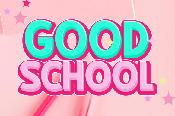Show Party Font PNG with transparent background - Preview 4