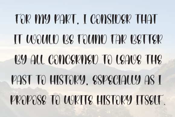 Baby Water Font - Preview 5