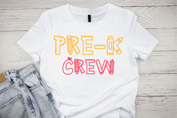 Back to School Font - Preview 3