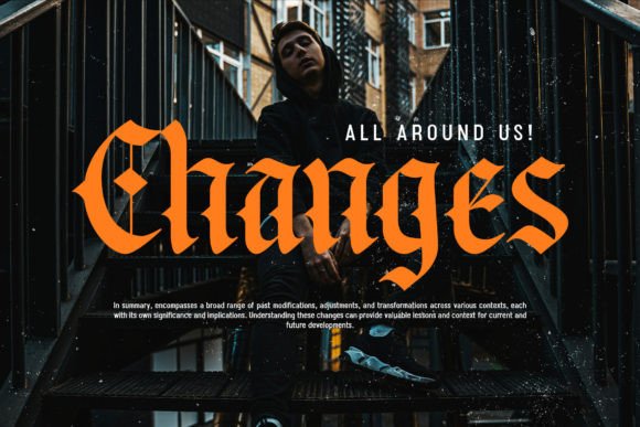 Backrows Font - Preview 5