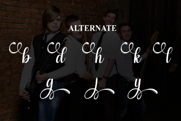 Boyband Font - Preview 6