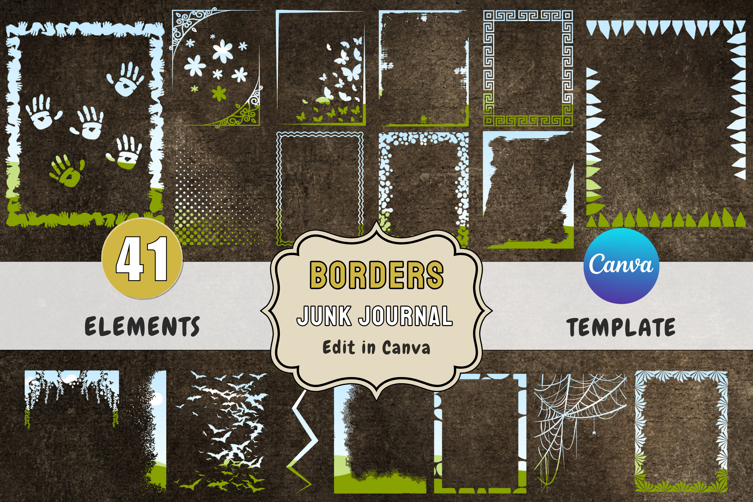 Canva Borders Template Canva Frames