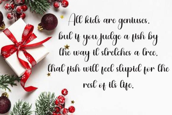 Christmas Font - Preview 3