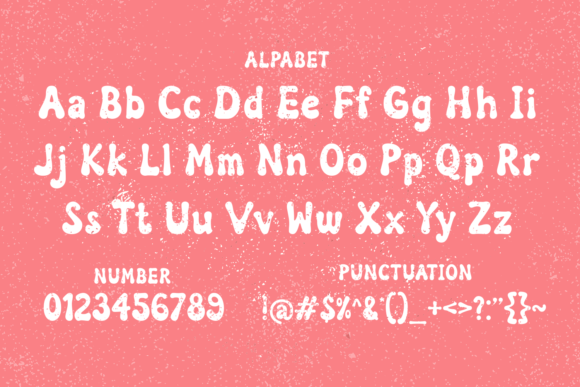 Daddy Nineties Font PNG with transparent background - Preview 4