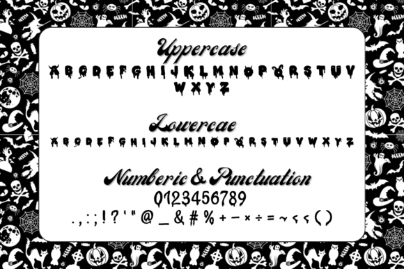 Devil Halloween Font - Preview 1