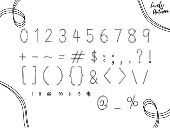 Echolines Font - Preview 2