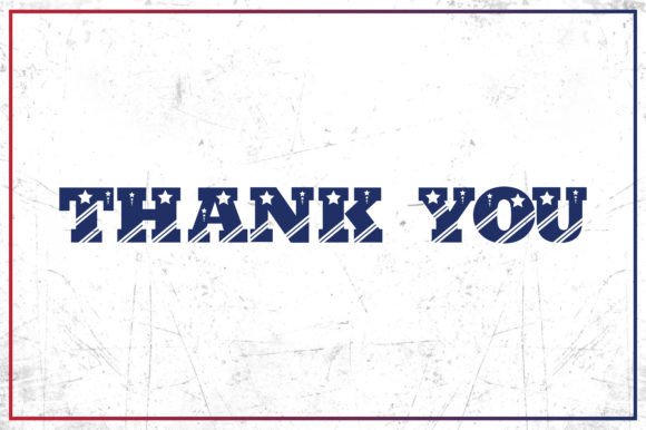 Fourth July Font - Preview 3