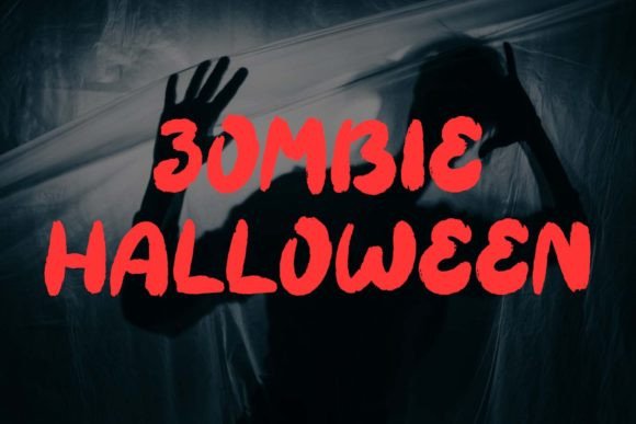 Ghost Bomber Font - Preview 3