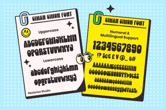 Giman Gimun Font - Preview 1