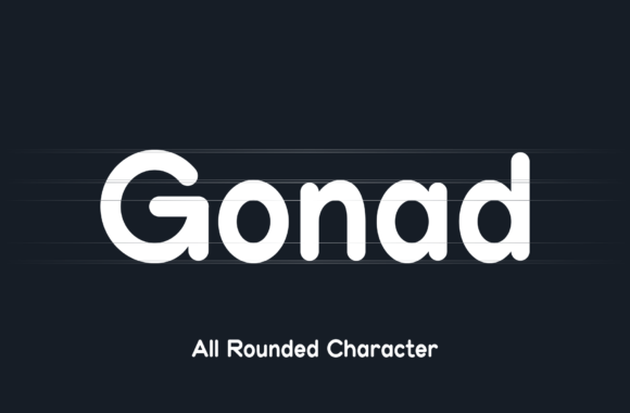 Gonad Font - Preview 2