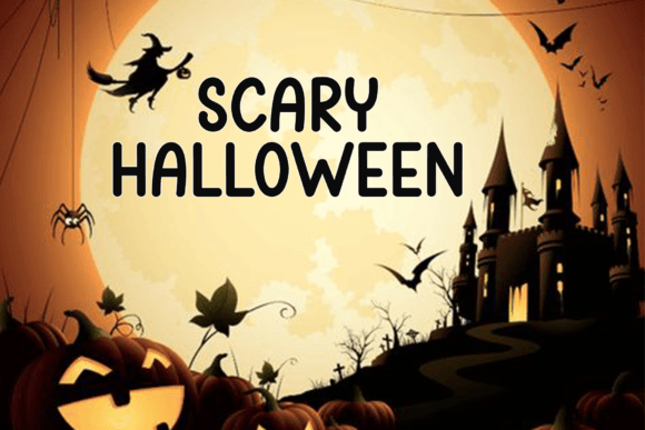Halloween Party Font - Preview 1