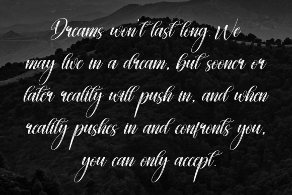 Handwriten Font - Preview 5