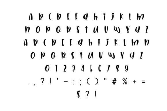 Happy Thanksgiving Day Font - Preview 1