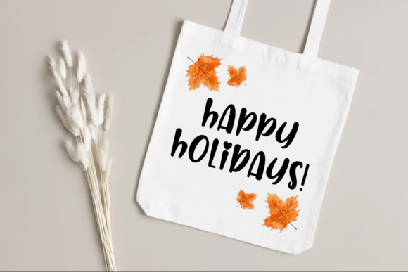 Happy Thanksgiving Day Font - Preview 3