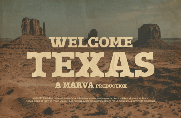Outlaws Shield Font PNG with transparent background - Preview 1