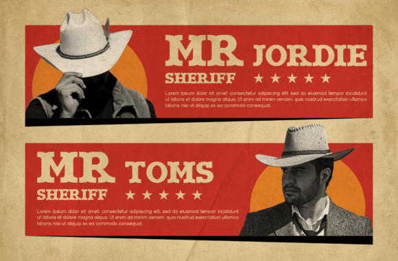 Outlaws Shield Font PNG with transparent background - Preview 2