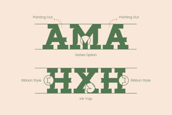 Ride & Hike Font PNG with transparent background - Preview 3