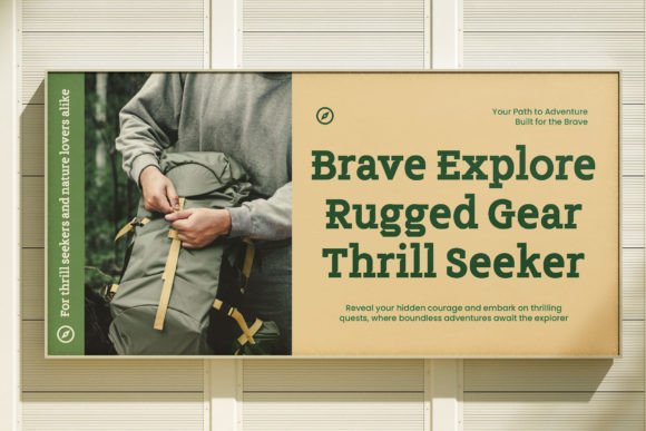 Ride & Hike Font PNG with transparent background - Preview 6