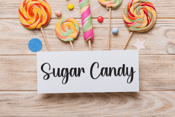 Romantic Moment Font PNG with transparent background - Preview 3