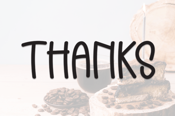 Rustic Coffee Font PNG with transparent background - Preview 6