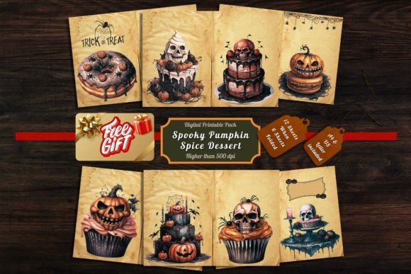 Spooky Pumpkin Spice Dessert Pages 64