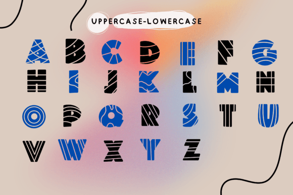 Abstract Art Font - Preview 1