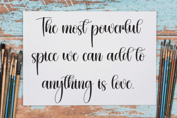 Bachelorette Font - Preview 3