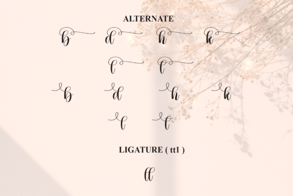 Bachelorette Font - Preview 6