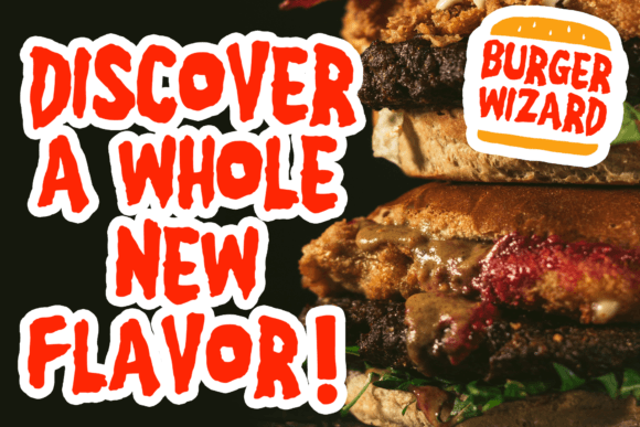 Burger Wizard Font - Preview 2